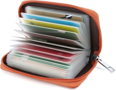 Leren Creditcardhoes voor Dames en Heren