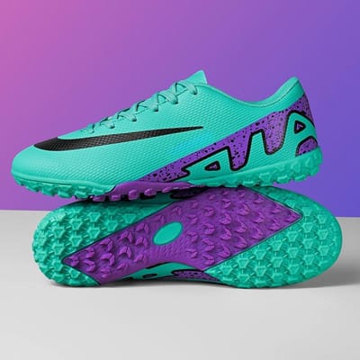 Nieuwe Heren Voetbalschoenen Ademende Voetbalschoenen Ultralicht Lange Noppen Schoenen Hete Verkoop Indoor Sneakers Training Drop Shipping 32