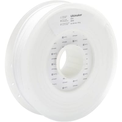 UltiMaker 227293 Filament PETG Chemisch bestendig, Hittebestendig 2.85 mm 750 g Wit 1 stuk(s)