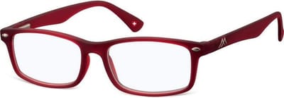 Montana Leesbril Blauwlichtfilter Rood Sterkte +1,00 (blfbox83b)