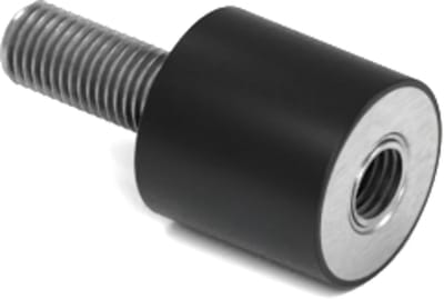 Rubbermagazijn - Trillingsdemper - Type B - 10x10mm - M4 - Set 10 stuks