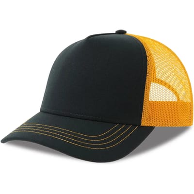 Atlantis Headwear Rapper Canvas Cap Recycled AT426 - NAVY/YELLOW - One size
