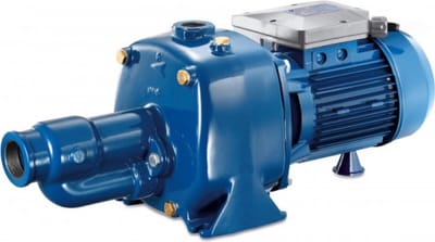 Foras Jetpomp type JA200/1 T - gietijzer 1 1/2" x 1" binnendraad 8 bar 3,9A 230/400VAC blauw zelfaanzuigend