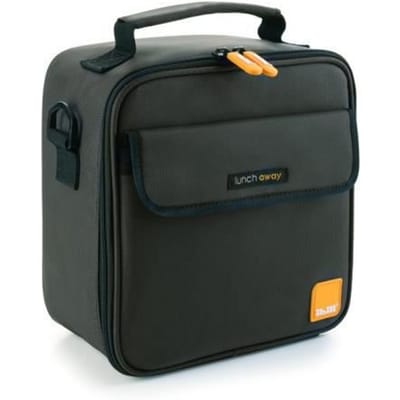 Voedselcontainer - IBILI - Lunch Away - Zwart - 22 x 22 x 12 cm - 2 containers inbegrepen