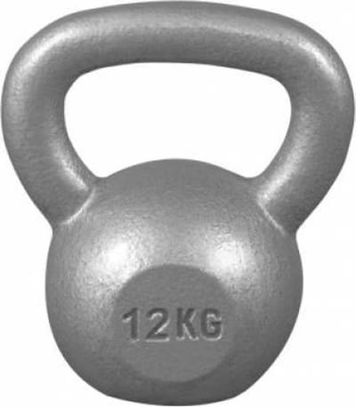 Gorilla Sports Kettlebell - Gewicht - Kettle Bell - Gietijzer - 12 kg