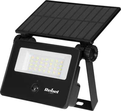 Rebel - Zonne-energie Tuinlamp - Bewegingssensor - 6W - 6500K