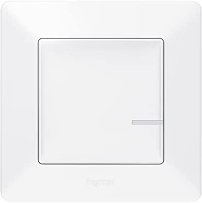 Draadloze Wandzender voor Licht en Stopcontacten - Inclusief Batterij en Schakelrocker