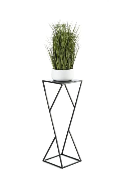 LoftPlant Modern - Plantenstandaard - Modern loftdesign - Staalconstructie - Zwart - 70 cm