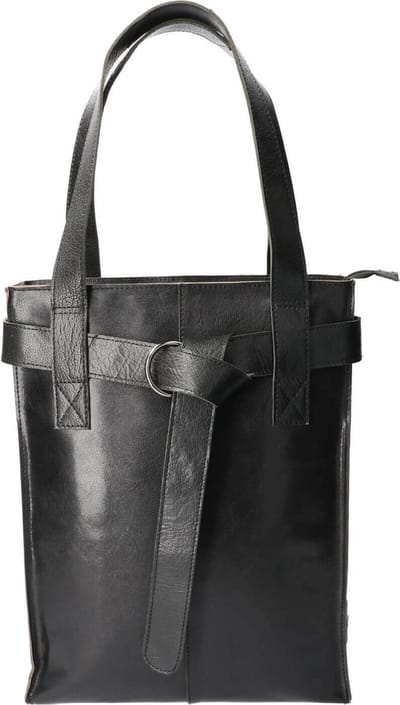 Revival by Leather Design Shopper Italia Zwart