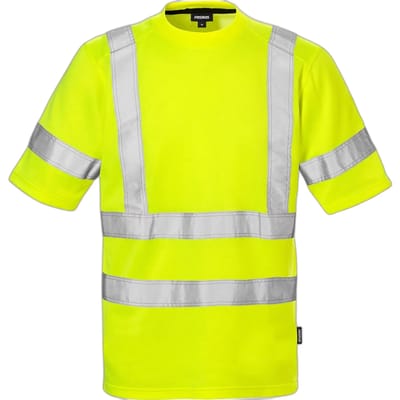 Fristads Hi Vis T-Shirt Klasse 3 7024 Thv - Hi-Vis geel - M