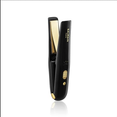 Balmain Professionnel, Édition Limitée, Fer à Lisser à Vapeur Électrique, Noir/Or