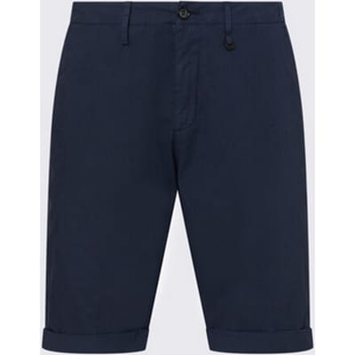 donkerblauwe bermuda man