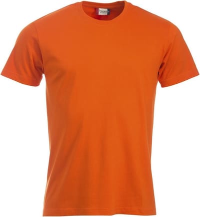 Clique New Classic-T 029360 - Diep-oranje - XS