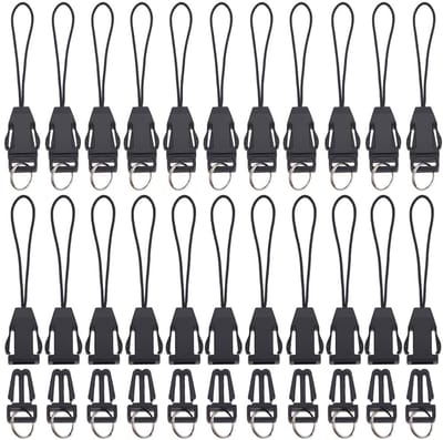Allecto - Gespleten Ringband - Anti-verlies Koord - Bedelkoord voor Telefoon - 100 Stuks - Sleutelhanger Accessoires - Geschikt voor Mobiele Telefo...