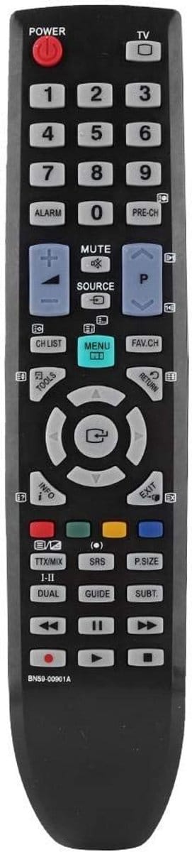 Dailygoody - Remote Control - TV afstandsbediening - Groot overdrachtsbereik - Standaard - Gebruiksvriendelijk - Geschikt voor televisie - Model