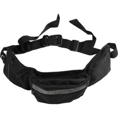 Honden Trainings Taille Tas Multifunctioneel Grote Capaciteit Hondentraining Taille Traktatie Tas met Verborgen black