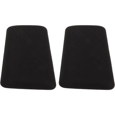 2 stuks Auto Beenkussens Spons Zacht Universeel Automobiel Middenconsole Knie Elleboog Pad Kussen Zwart black