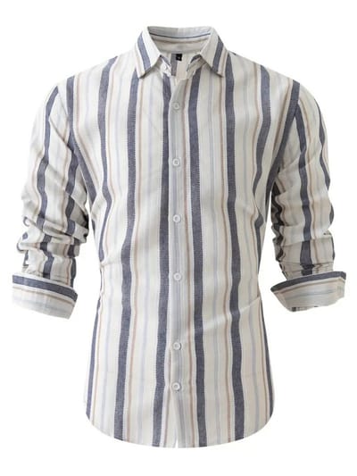 Livano Linnen Blouse Heren - t shirt - Polo - Overhemd - Shirt - Zomer - Ibiza Stijl - Grijs - Maat S