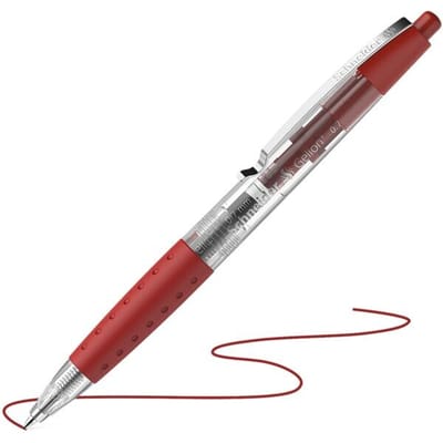 Schneider gelbalpen - Gelion+ - penpunt F - schrijfkleur rood - S-101002