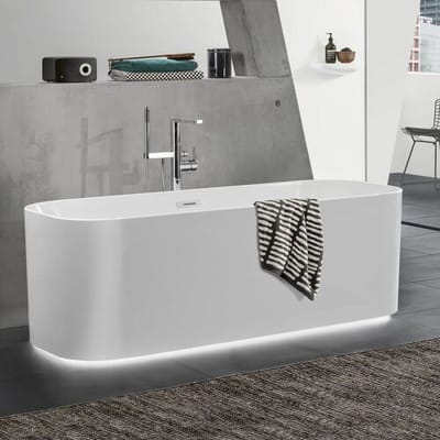 Villeroy & Boch Finion freestanding bathtub 170 x 70 cm with Emotion function, water inlet UBQ177FIN7N100V3-01