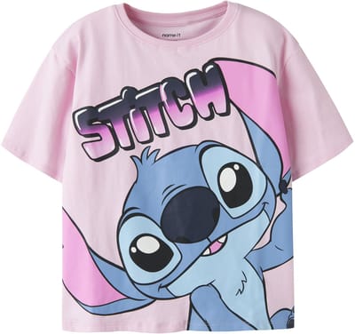 NAME IT - NKFMORISSINA STITCH SS NREG TOP WDI - Meisjes - T-shirts