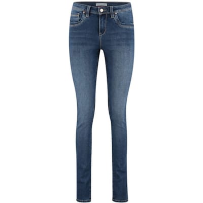 Red Button 00-00 blue denim