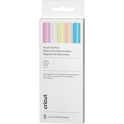 Cricut Explore/Maker Acrylgelpennen 5-pack 1.0mm