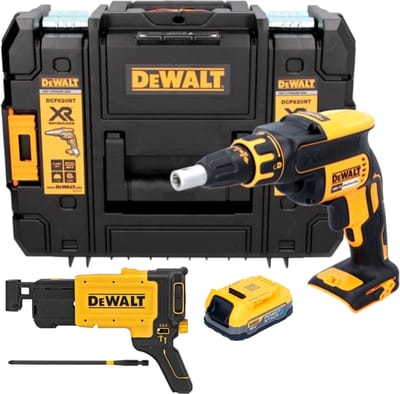 DeWalt DCF 620 NT accu-droogbouwschroevendraaier 18 V 30 Nm borstelloos + 1x Powerstack accu 1.7 Ah + TSTAK - zonder oplader