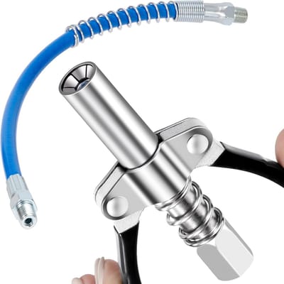 Koppeling voor vetpistool met 30 cm slang voor 1/8 inch vetpers tot 10.000 PSI