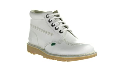 Kickers Kick Hi Core Dames Wit Laarzen