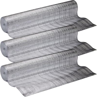 Kinzo Radiatorfolie - 3x - 250 x 50 cm - aluminium - energiebesparende isolatiefolie