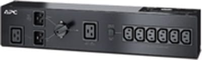 APC Service Bypass PDU 230V 16AMP W/ (6) IEC C13 And (1) C19 energiedistributie Zwart 7 AC-uitgang(en)