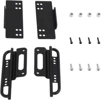 Allecto Plus - Aluminium Rock Sliders Upgrade voor Axial SCX24 RC Auto - Heavy-Duty Pedalen - Off-Road Bescherming - Crawler en Rotsklimmen - Duurzaam en Stijlvol