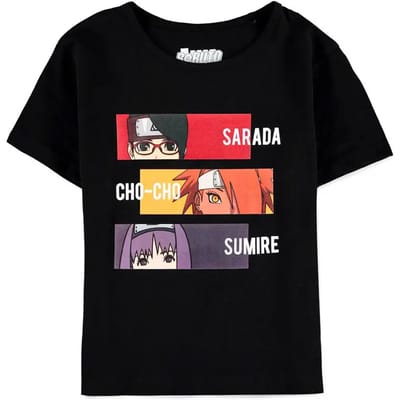 Boruto - Boruto - Next Generation Kinder T-shirt - Kids 122 - Zwart