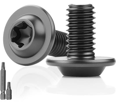 Lenskopschroeven M5 x 12 mm - 25 stuks Zwart - Roestvrij Staal - Torx
