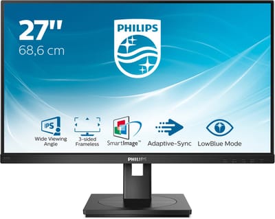 27" Philips S-line 272S1AE 75Hz Speakers: "0" (This is already in English)