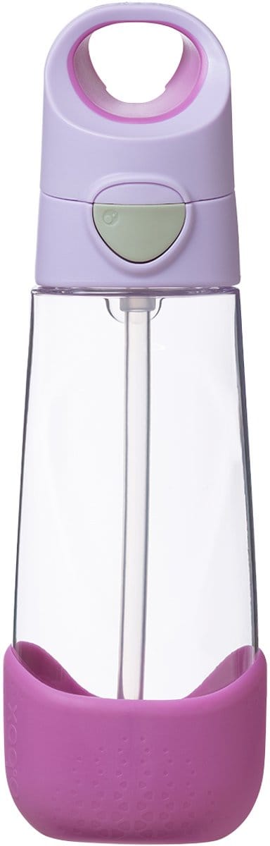 b.box Tritan drink- en waterfles | Fles met gemakkelijke grip en lekvrije dop | Cool, modern, kindvriendelijk ontwerp, ideaal voor na de drinkbeker | 600 ml/20 oz