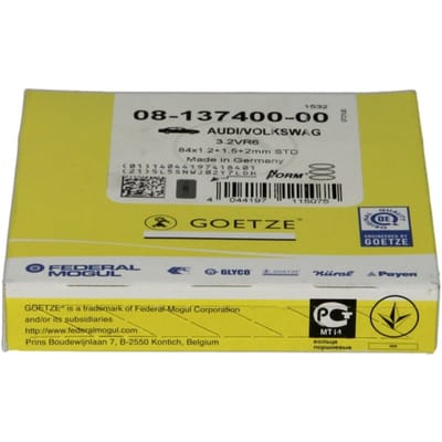 Goetze Engine Zuigerveren set GOETZE 08-137400-00