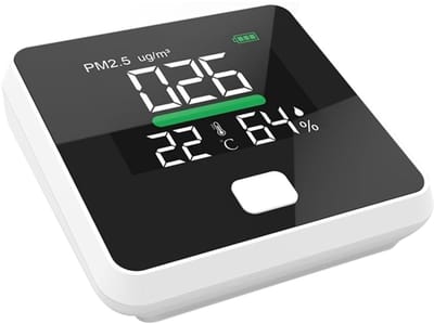Luchtkwaliteitsmeter - Gasdetector - Thuis - Digitale weergave - PM2.5 temperatuur vochtigheid
