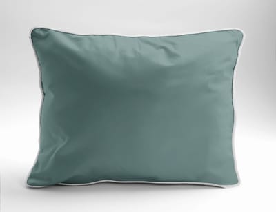 Mako satijn kussensloop 50x60cm - Mintgroen - Premium Katoen