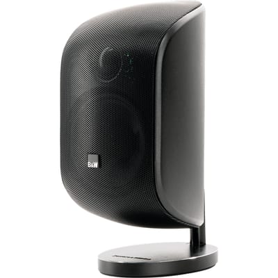 Bowers & Wilkins M-1 - Compacte Muur Speaker incl. Muurbeugel met Kogelgewricht - Zwart (per stuk)