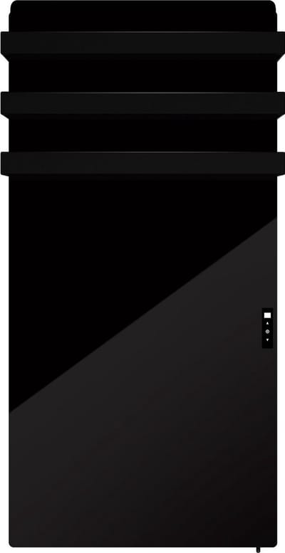 Quality Heating QH-HB black serie hybride infraroodpaneel 1200Watt