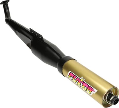 Uitlaat Jamarcol Fuego 28mm voor Puch Maxi Zwart / goud