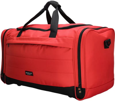 Beagles Originals Travel Originals Reistas Unisex - Weekendtas met afneembare schouderband - Bagagetas van Nylon en Polyester - Rood