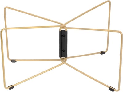 Opvouwbare Koelstandaard - Koelboxhouder Buiten - Kamperen Organiseren - Waterdicht Roestvrij Staal - 27 x 22 x 3 cm - Khaki