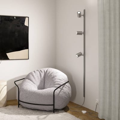 Paulmann 95662 URail Track Spotlight Luxe Smart Home Zigbee RGBW GU10 4.8W Dimbaar 230V Mat Chroom Railsysteem