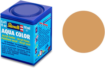 Revell Hobbyverf Acrylverf - Aqua #17 Africa Brown - Matt - Acryl - Verf potje - 18 ml