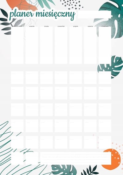 Wallvy - Magnetische Muurplanner - 30x42,5 cm - Maandplanner