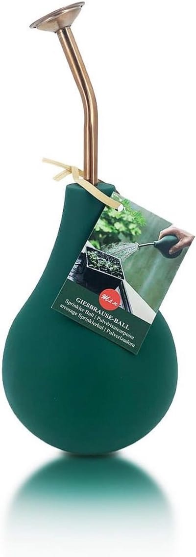 Koperen Plantenspuit met Lange Tuit voor Delicate Planten en Bonsai (500 ml, Donkergroen)