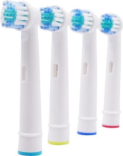 Universele Opzetborstels Kids - Voor Oral-B - 4 Stuks